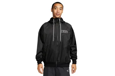 Woven Lined Windrunner Jacket - Jacke-Windbreaker - schwarz - Herren - Size: XL