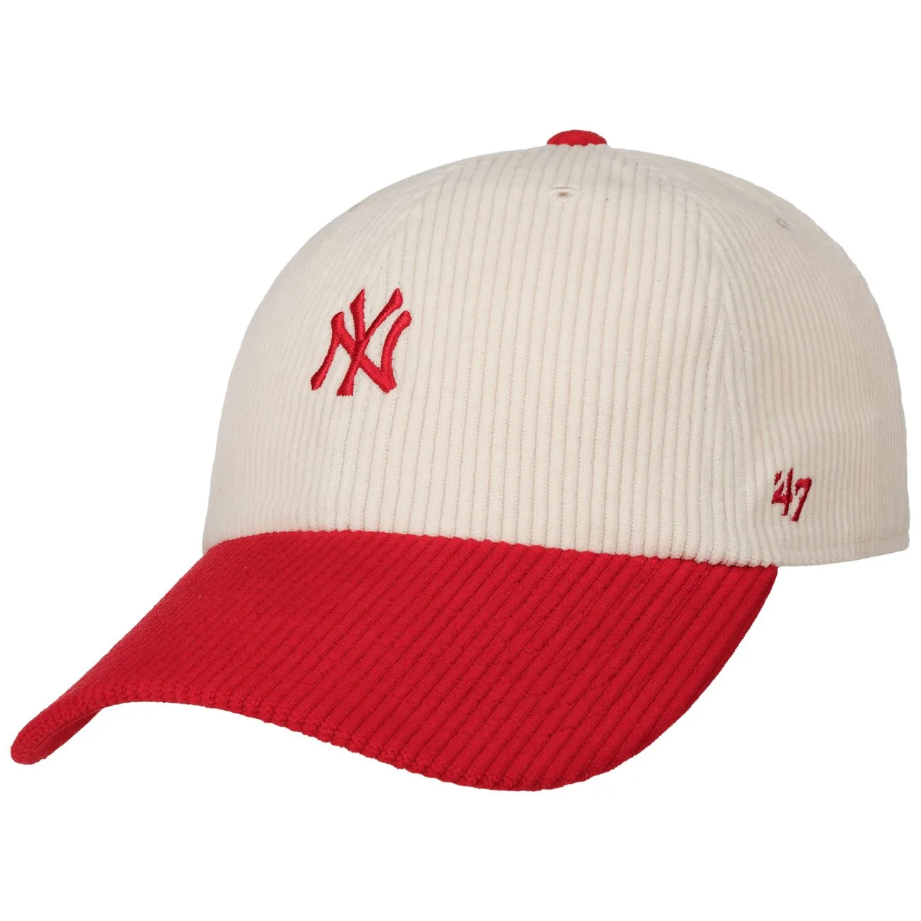 MLB Yankees Base Runner TT Cap by - white-red - Herren - Size: One Size - 47 Brand - FashionsVida