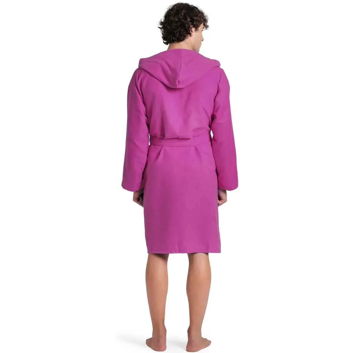 Compact Microfiber Robe Mantel, pink L - Arena - FashionsVida