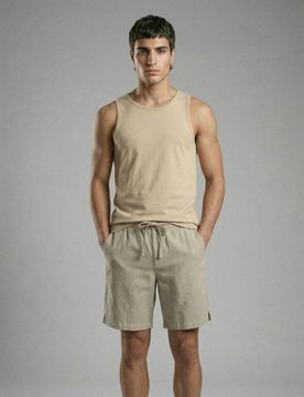 Sinsay - Canotta in cotone - beige