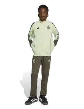 Real Madrid Kinder Trainingsjacke 2025/26 - Vert - unisex - Size: 11/12 ans - Adidas - FashionsVida