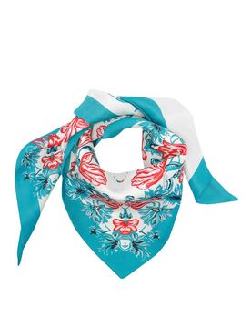 Pinko Foulard stampato blu
