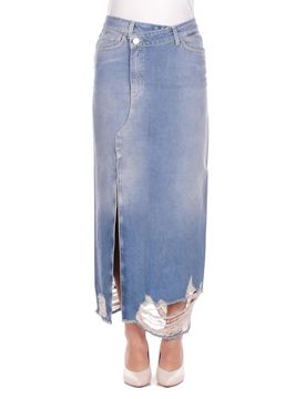 DONDUP Gonne Blu denim