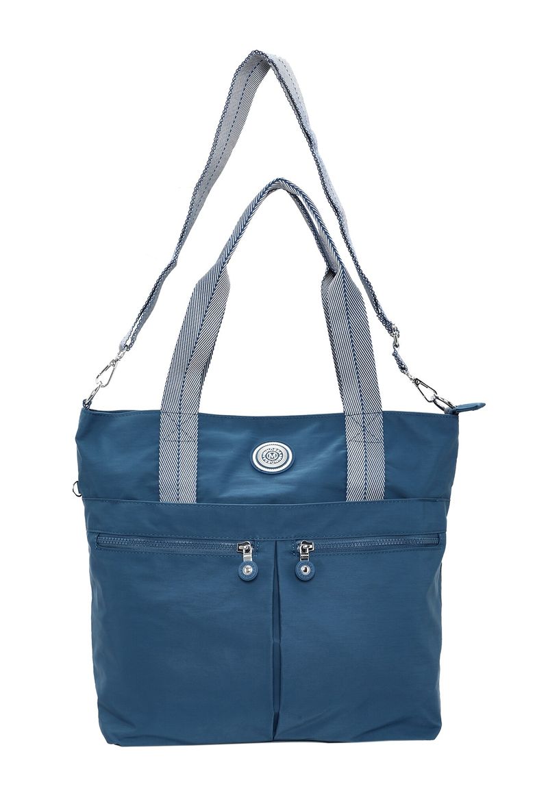 Mindesa Shopper marino / blanco