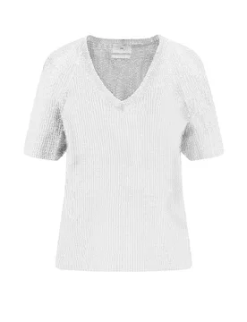 Fynch-Hatton Pullover crema M - Fynch-Hatton - FashionsVida