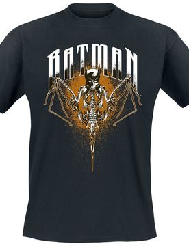 DC Comics T-Shirt - Skeleton Bat - L bis 3XL - für Männer - Größe XXL - schwarz - EMP exklusives Merchandise! - Männer - male