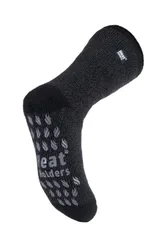 Mens Patterned Thermal Slipper Socks - - Size: 6-8