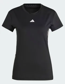 T-shirt da allenamento Hyperglam 2XS Black / White - Adidas - FashionsVida