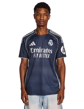 Real Madrid Herren Trikots/Replikate - Blau - Größe XL - Poly Jersey Blue XL - Adidas - FashionsVida