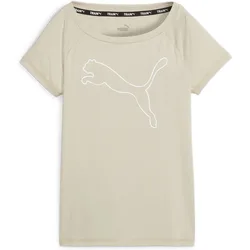 Train Favorite Cat Damen T-Shirt, braun XL