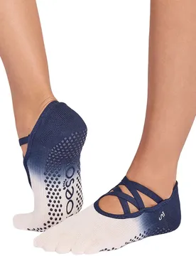 Chaussettes Full Toe Elle Pilates Grip Indigo Ombre EU 36-38 1/2