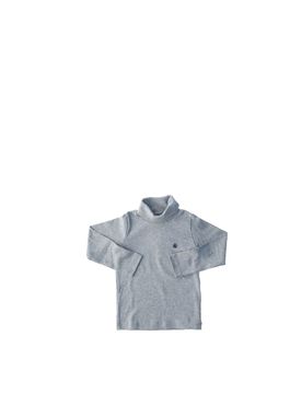 Dolcevita in cotone GRIGIO CHIARO 3A