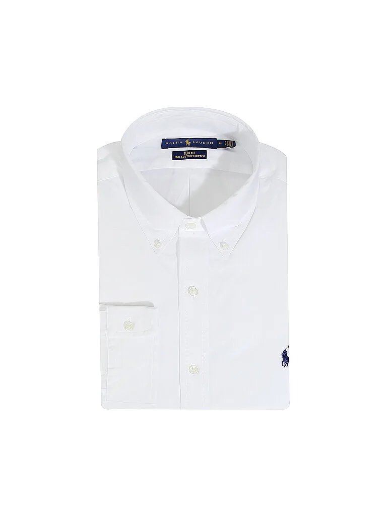 Camisa Slim Fit blanco XXL - Ralph Lauren - FashionsVida