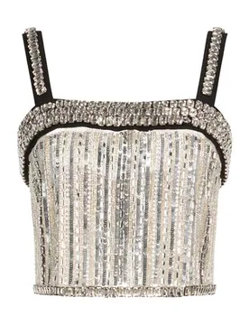 Top Mujer Plata 34,36,38,40,42 Mujer - Elisabetta Franchi - FashionsVida