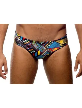 Turbing Swimming Brief Multicolor S Men - TURBO - FashionsVida