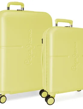 Maleta de cabina 55 cm expandible pjl highlight abs rígida hasta 37l - Pepe Jeans - FashionsVida