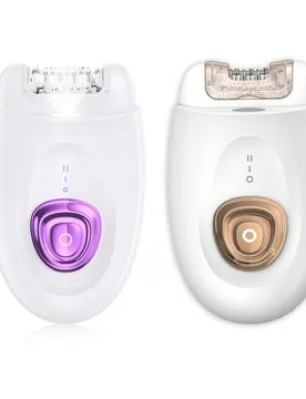 Dispositivo de depilación para mujeres 2 en 1 con luz LED y carga USB, afeitadora eléctrica para piernas, axilas, bikini y Body completo, con capaci - Shein - FashionsVida