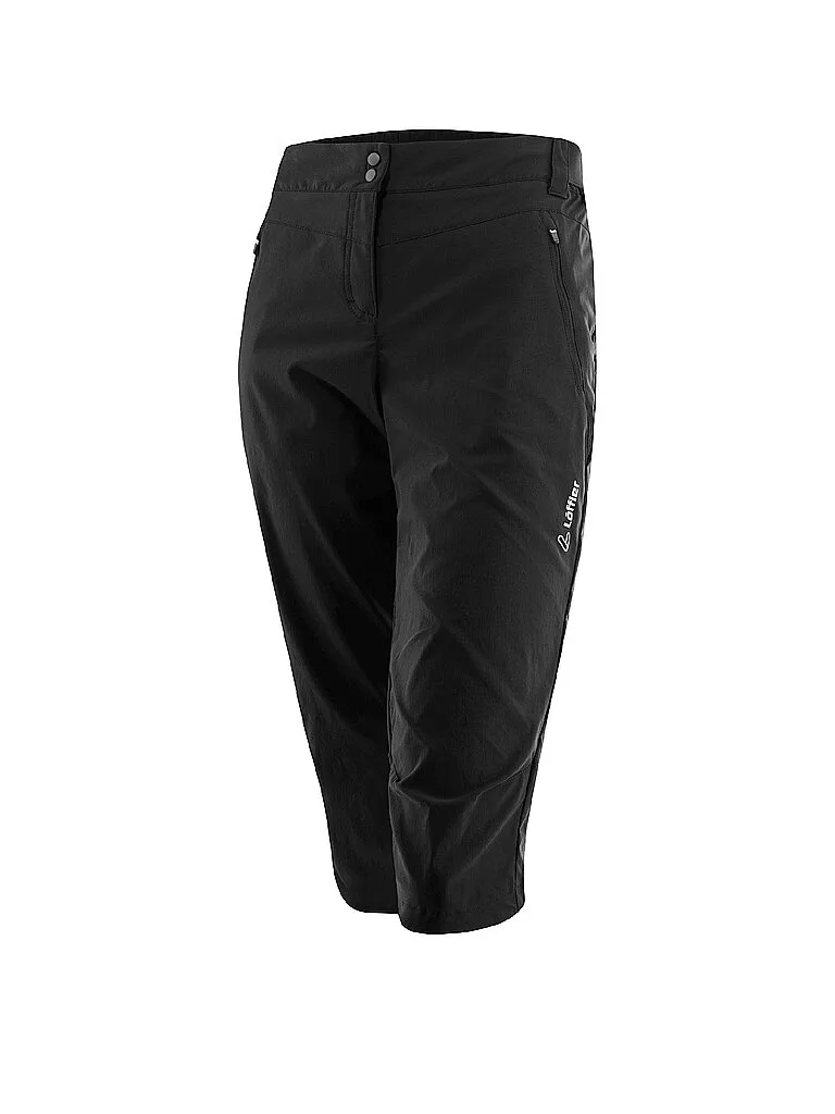 Damen Radhose CSL 3/4 schwarz 40 W - LÖFFLER - FashionsVida