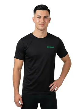 T-shirt à Manches Courtes Stone Age Off Black S