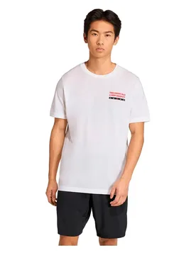 Padel Wanted Graphic Short Sleeve T-shirt White L - Adidas - FashionsVida