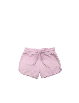 Pink Drawstring Cotton Shorts - Stella McCartney - FashionsVida