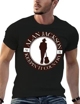 Mens Alan Jackson Tour 2018 Cool Cool Jogging T-Shirt anime tshirt printed t shirts for man man t shirts cotton T-shirt - Aliexpress - FashionsVida