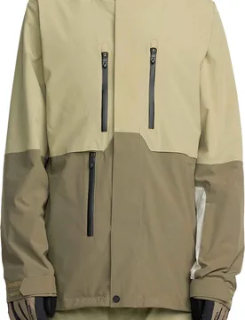 Wasserfeste und atmungsaktive Snowboardjacke Rnge Stretch 30K Jacket Moss Green für Herren Größe M Grün - Volcom - FashionsVida