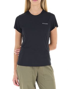 T-shirt tessuto tecnico NERO XS