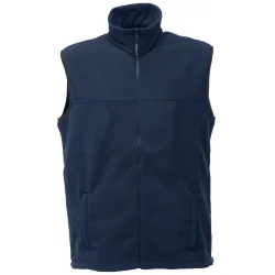 Mens Haber Ii 250 Series Anti-Pill Fleece Bodywarmer / Sleeveless Jacket (Navy) - Size Small