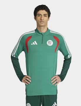 Mens Maglia Da Allenamento Algeria 26 - Verde, verde verde Uomo taglia XS - Adidas - FashionsVida