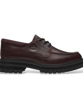 Para hombre. TB0A42KGEIW1 Zapatos de piel Britton Drive granate (46), Plano, Cordones, Casual