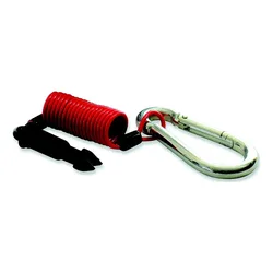 Breakaway Cable With Pin 1.82 M Grey / Red One Size unisex