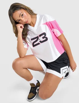 Womens Maglia Jersey Flight - Bianco, bianco bianco Donna taglia M - Jordan - FashionsVida