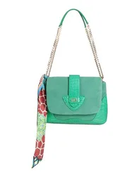 Schultertasche Damen Grün -- Damen