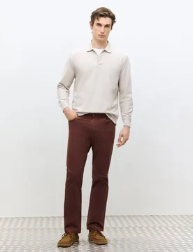 Pantalon hombre de cinco bolsillos sport regular - Dustin - FashionsVida