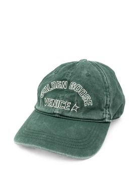 Inspired Washable Cotton Twill Hat with Worn-Look Finish and Embroidered Logo