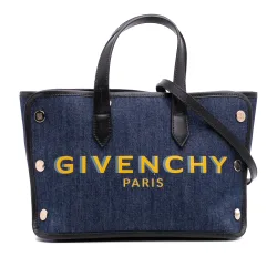 Mini Denim Bond Shopper Tote