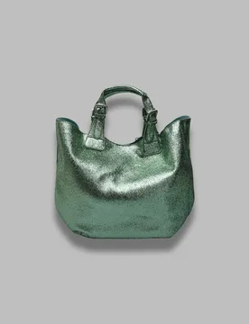 Hurry faux leather shopper - 100% polyurethane lining: 100% polyester hardware: 100% zinc alloy made in china - Essentiel Antwerp - FashionsVida