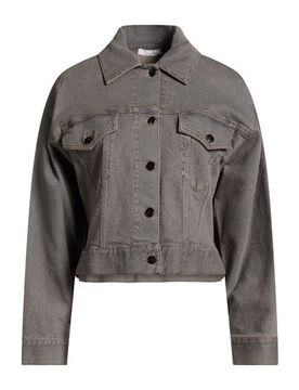 Jeansjacke/-mantel Damen Grau 36 Damen