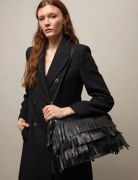 Tasel sac à bandoulière à franges