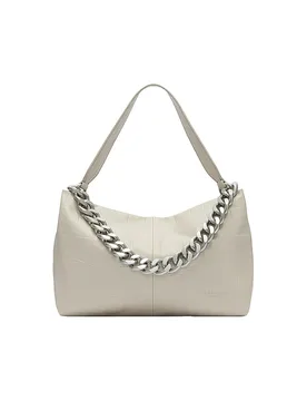 Sac en cuir - Hobo Bag MIRA Medium crème - Liebeskind Berlin - FashionsVida