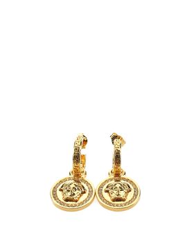 Versace Orecchini con logo Medusa