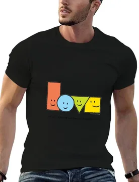 Friendshape Love / Art by Tom Lichtenheld / From the book Friendshape / T-Shirt man t shirt luxury T-Shirt - Aliexpress - FashionsVida