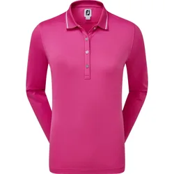 Polo Langarm Thermal Jersey-3a, pink l