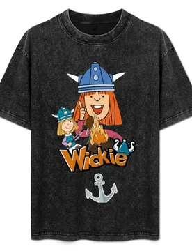 Vicky and the strong men are the best Vikings T-Shirt Sports Casual Short Sleeve Cotton Tee - Aliexpress - FashionsVida