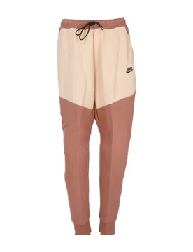 Pantalone Tuta Leggero Uomo Sportswear Tech Fleece Pant Mineral Clay/white Onyx/black - Nike - FashionsVida