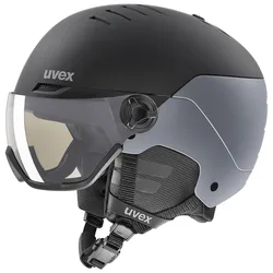 Casque Wanted Visor Pro Variomatic Black / Silver Matt 54-58 cm unisex