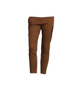 Pantalone Con Spacchetto Cammello 18405