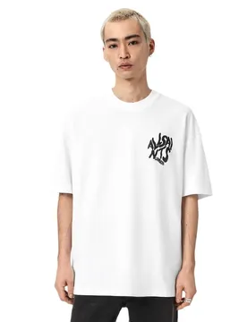 T-shirt à Manches Courtes Orlando Ashen White S