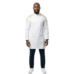 Longue Robe Food & Care 20154 White / Curry Gold S